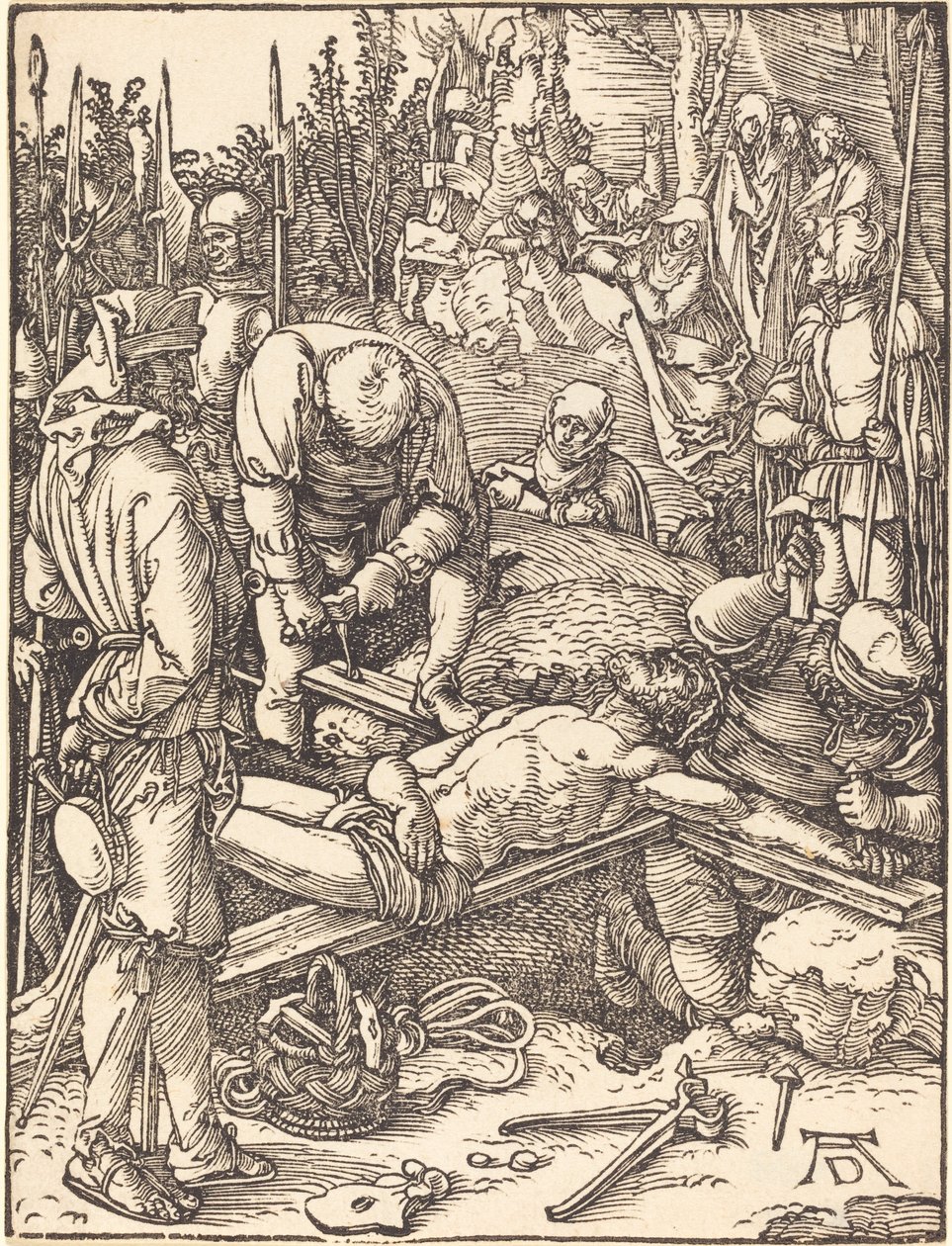 Christ cloué sur la croix - Albrecht Dürer