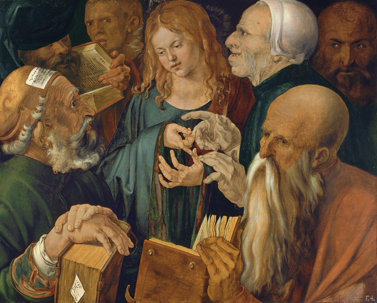 Le Christ parmi les docteurs - Albrecht Dürer