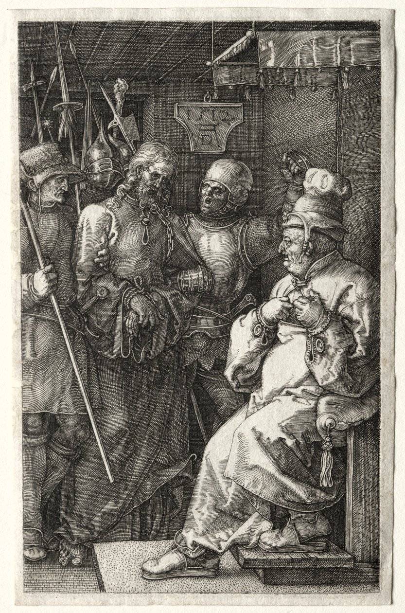 Christ devant Caïphe - Albrecht Dürer