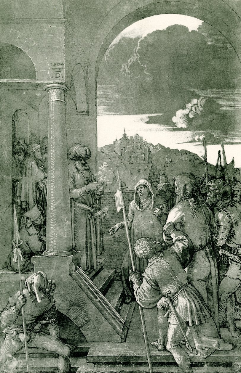 Christ devant Pilate - Albrecht Dürer