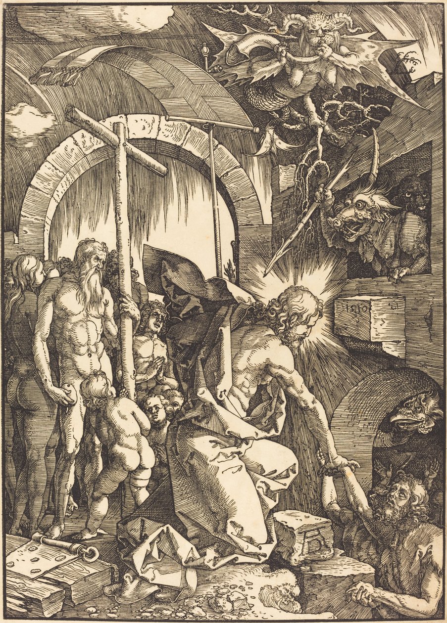 Le Christ aux limbes - Albrecht Dürer