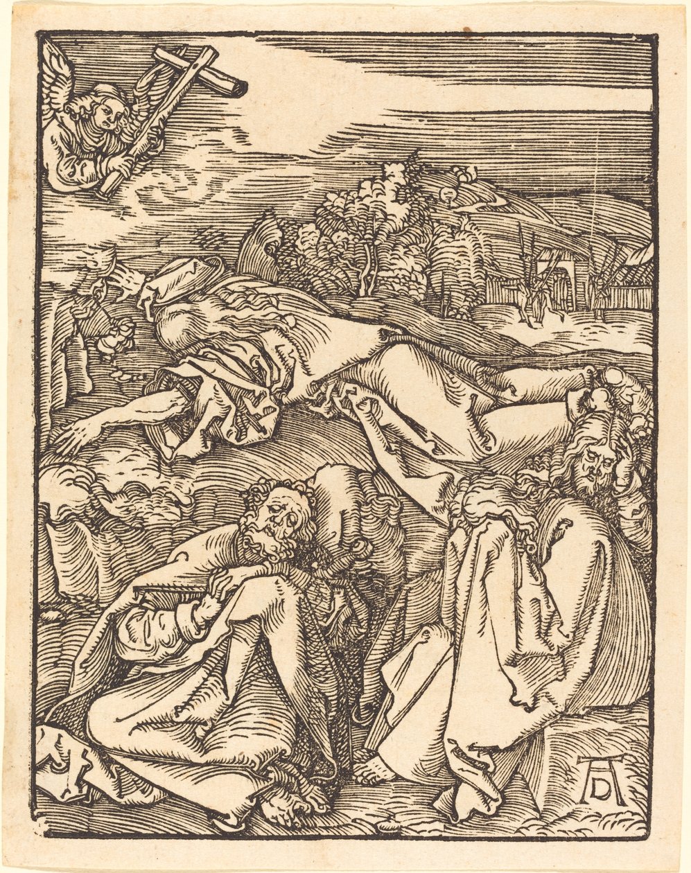 Christ au mont des Oliviers - Albrecht Dürer