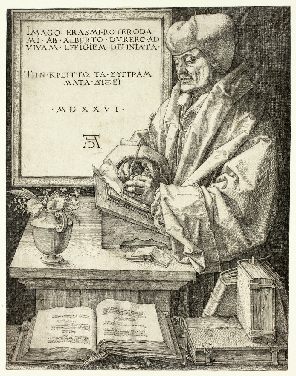 Érasme de Rotterdam - Albrecht Dürer