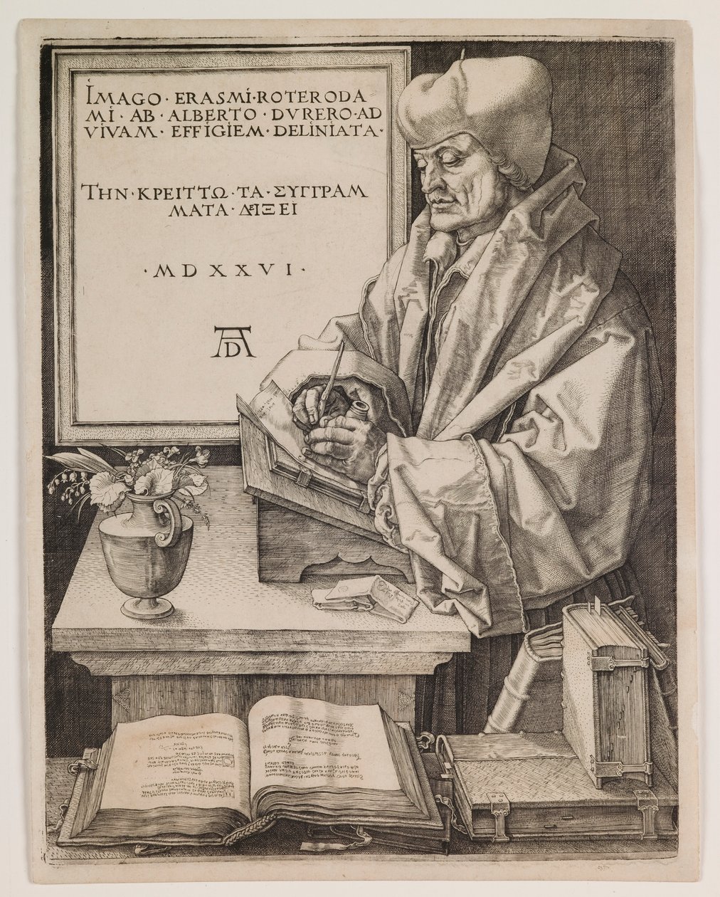Érasme de Rotterdam - Albrecht Dürer