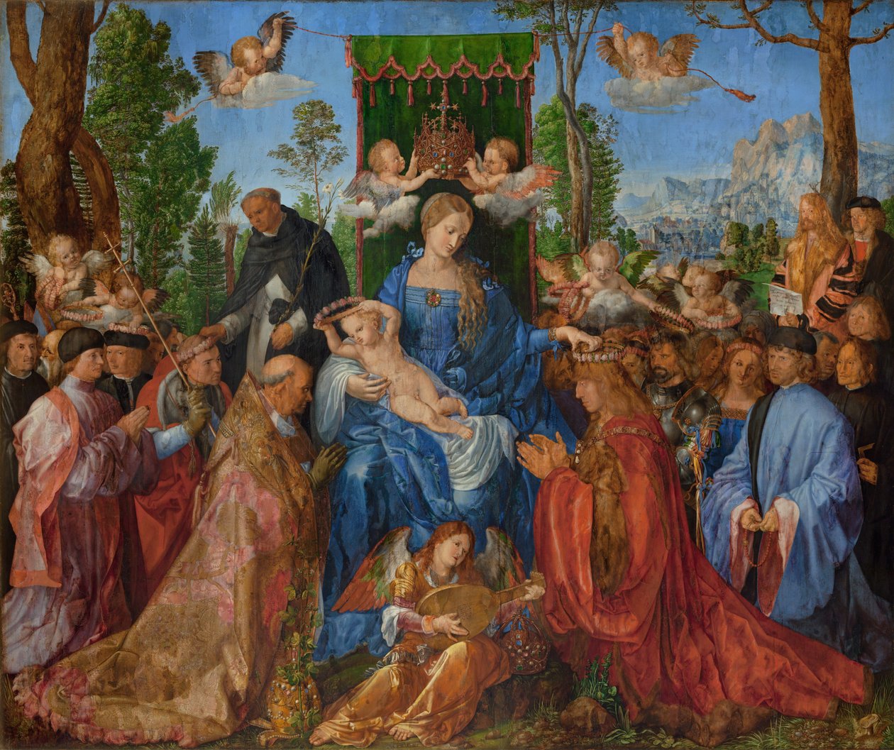 Fête du Rosaire - Albrecht Dürer