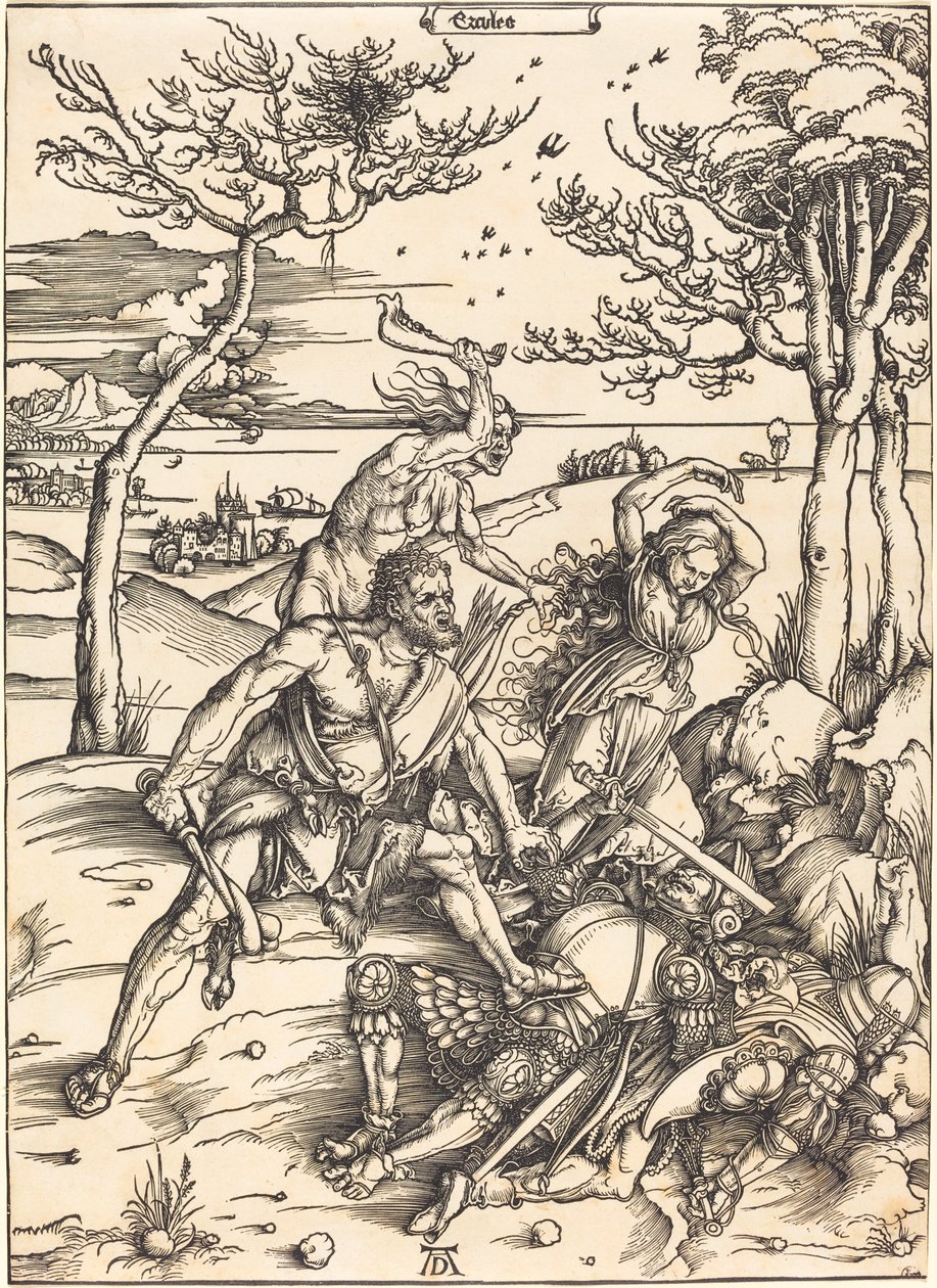 Hercule Conquérant Cacus ("Ercules") - Albrecht Dürer