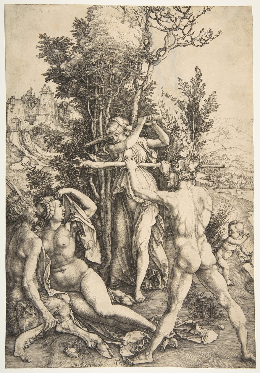 Hercule au carrefour, vers 1498 - Albrecht Dürer