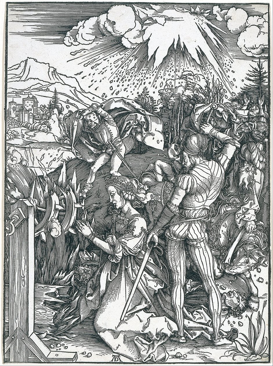 Martyre de Sainte Catherine - Albrecht Dürer