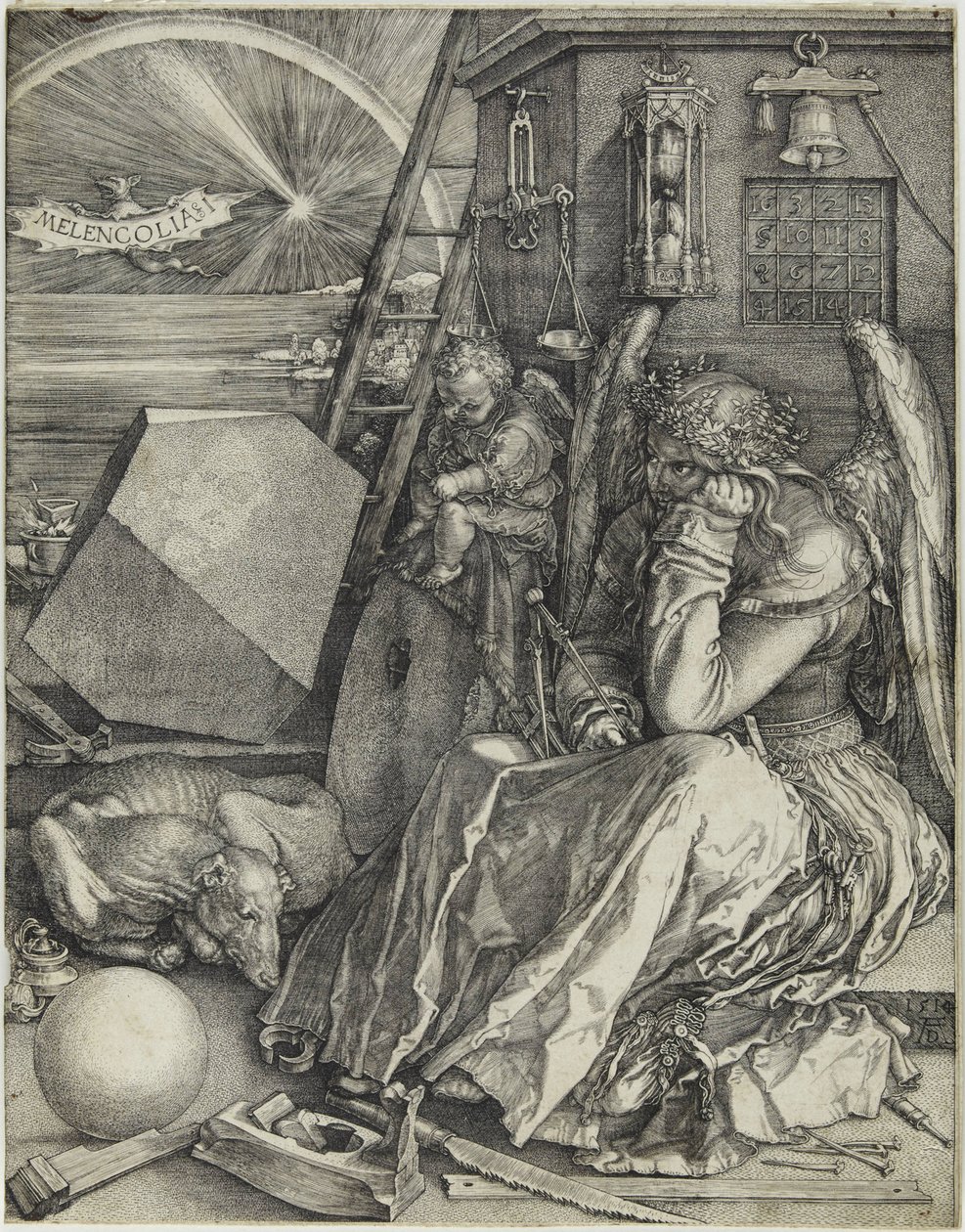Melencolia I, 1514 - Albrecht Dürer