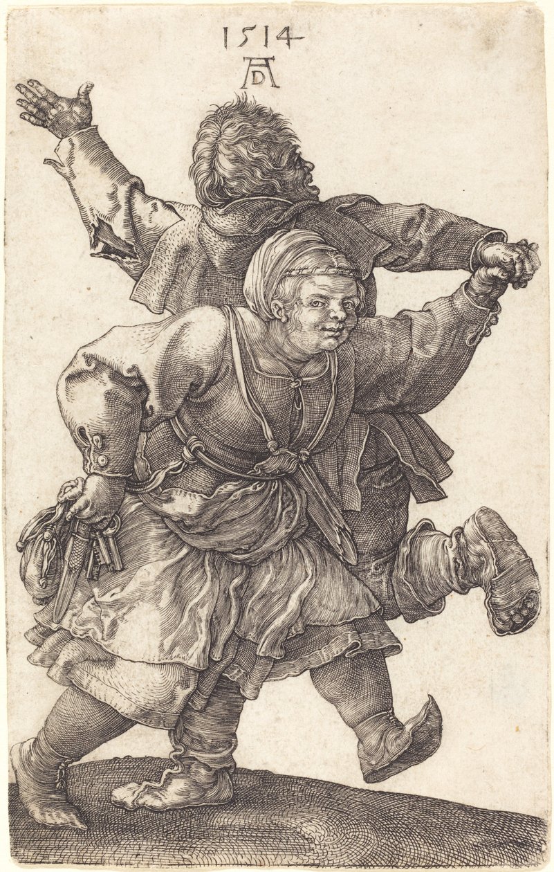 Couple de paysans dansant - Albrecht Dürer