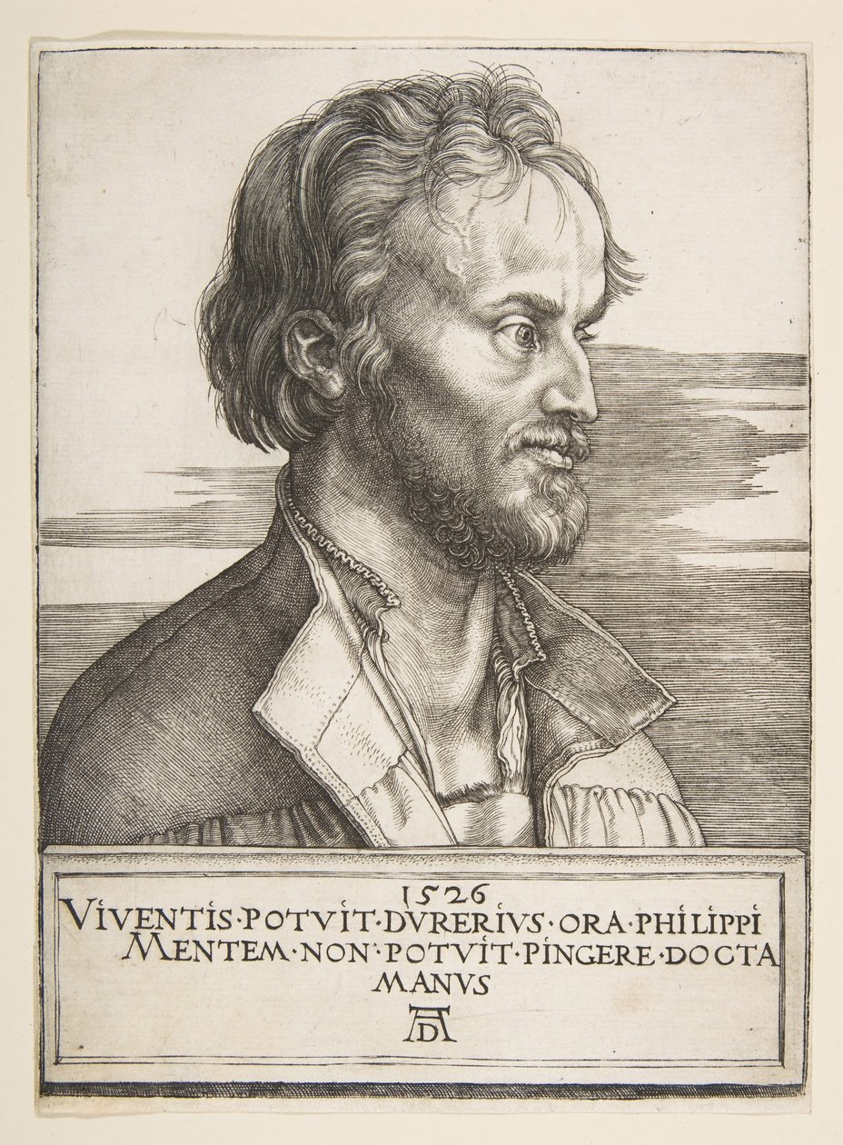 Philippe Mélanchthon, 1526 - Albrecht Dürer