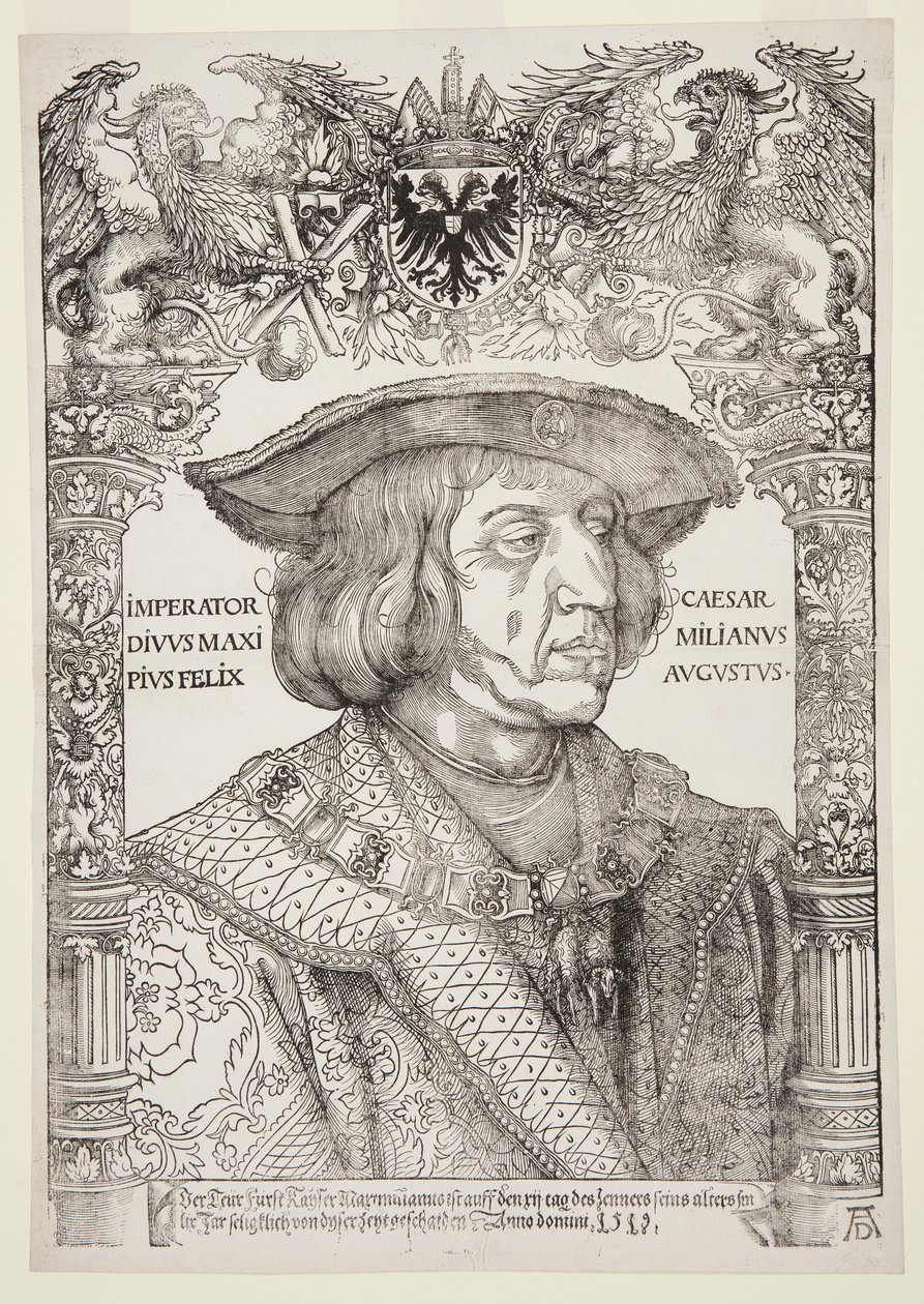 Portrait de Maximilien I - Albrecht Dürer