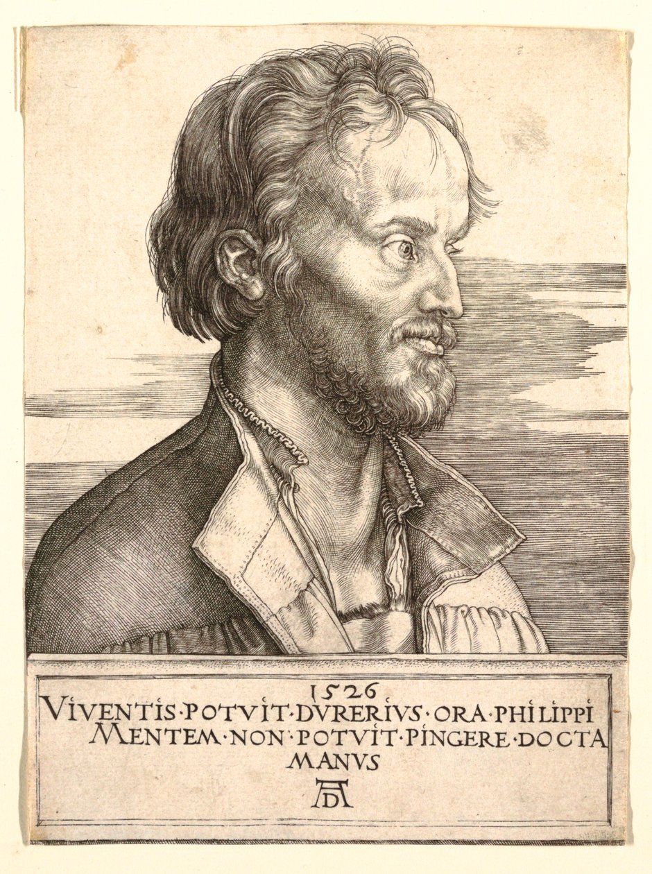 Portrait de Philip Melanchthon - Albrecht Dürer