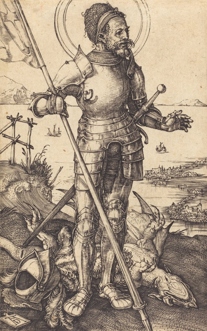 Saint Georges debout, vers 1507-1508 - Albrecht Dürer