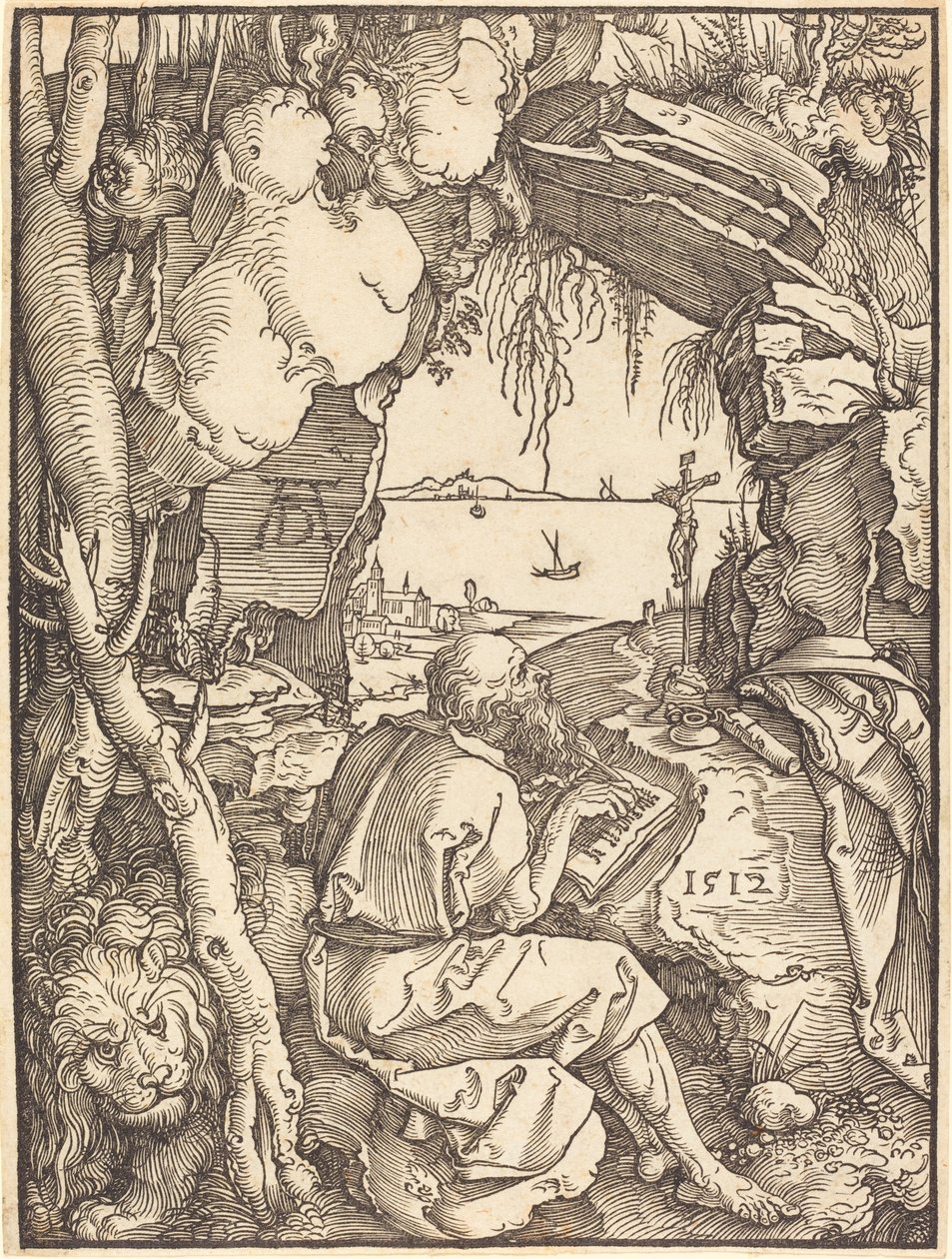 Saint Jérôme dans une grotte - Albrecht Dürer