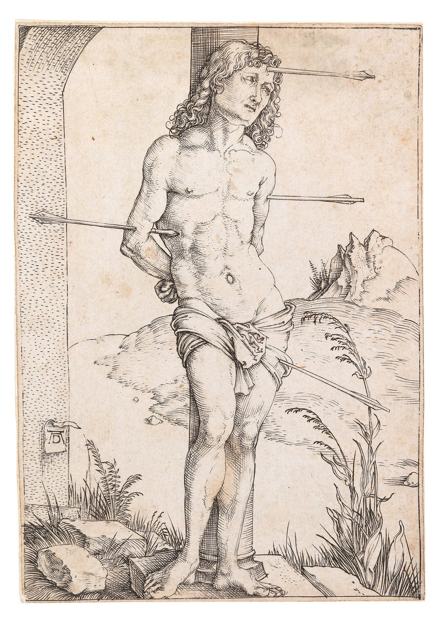 Saint Sébastien à la colonne, vers 1500 - Albrecht Dürer