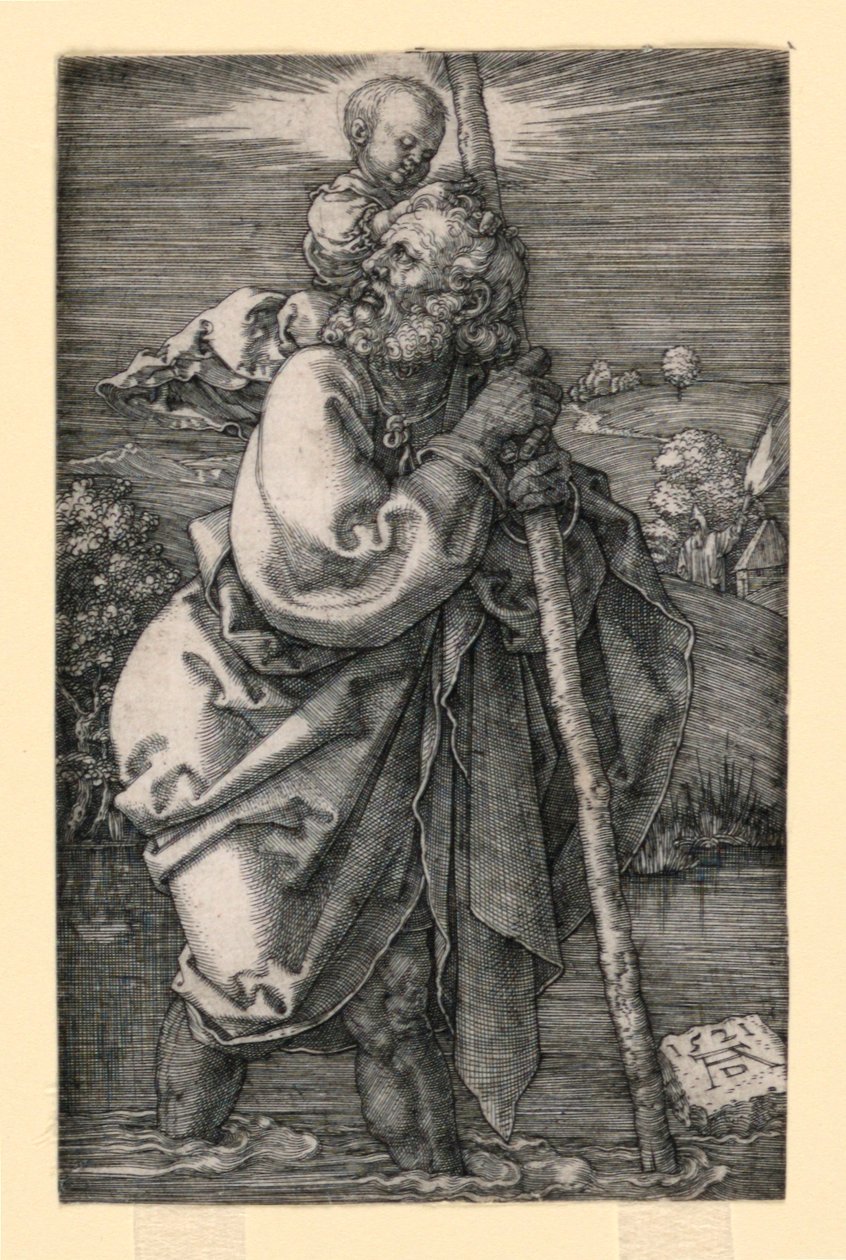 Saint Christophe - Albrecht Dürer
