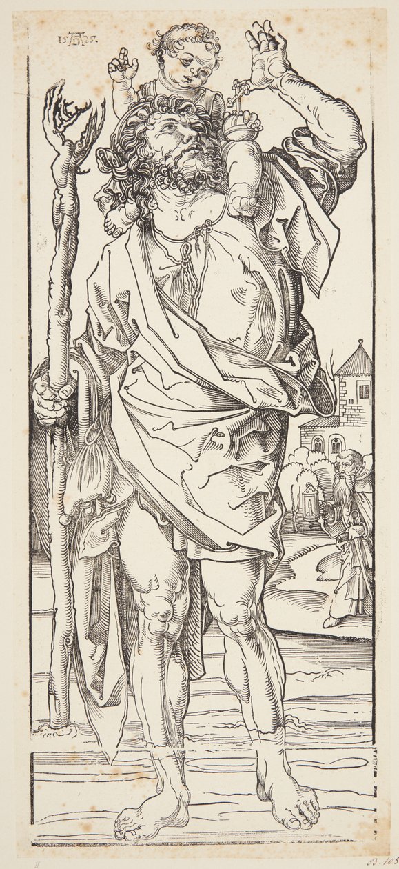 Saint Christophe - Albrecht Dürer