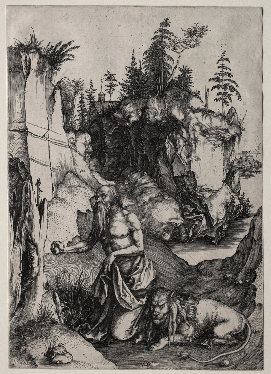 Saint Jérôme en pénitence - Albrecht Dürer