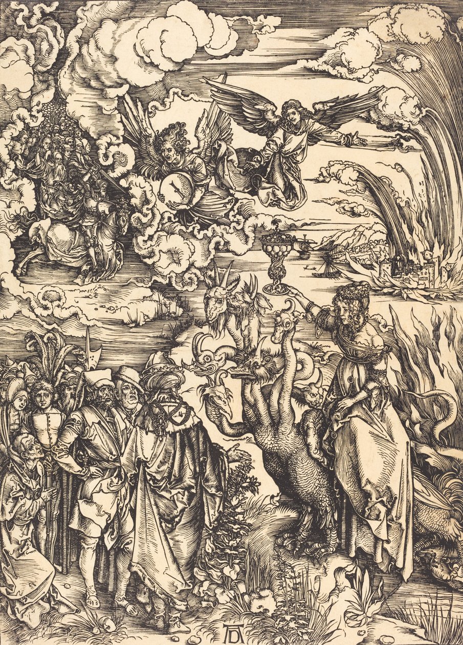 La Prostituée babylonienne - Albrecht Dürer