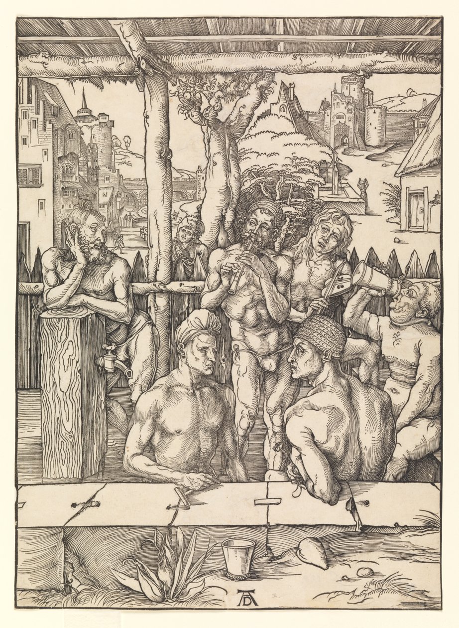 La maison de bain - Albrecht Dürer