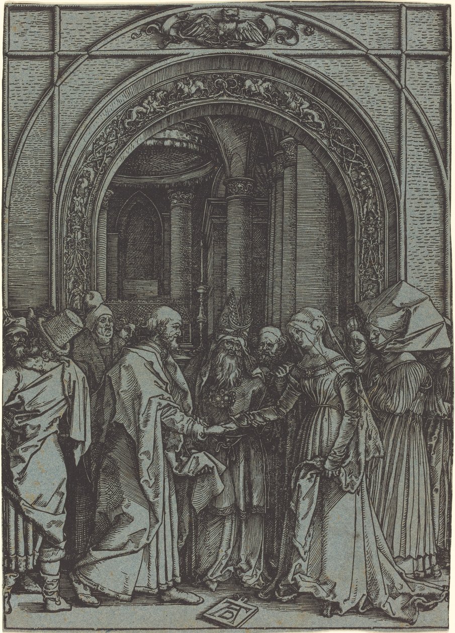 Les fiançailles de la Vierge - Albrecht Dürer