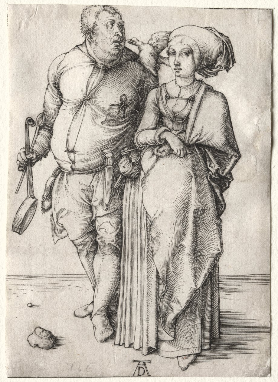 Le Cuisinier et sa femme - Albrecht Dürer