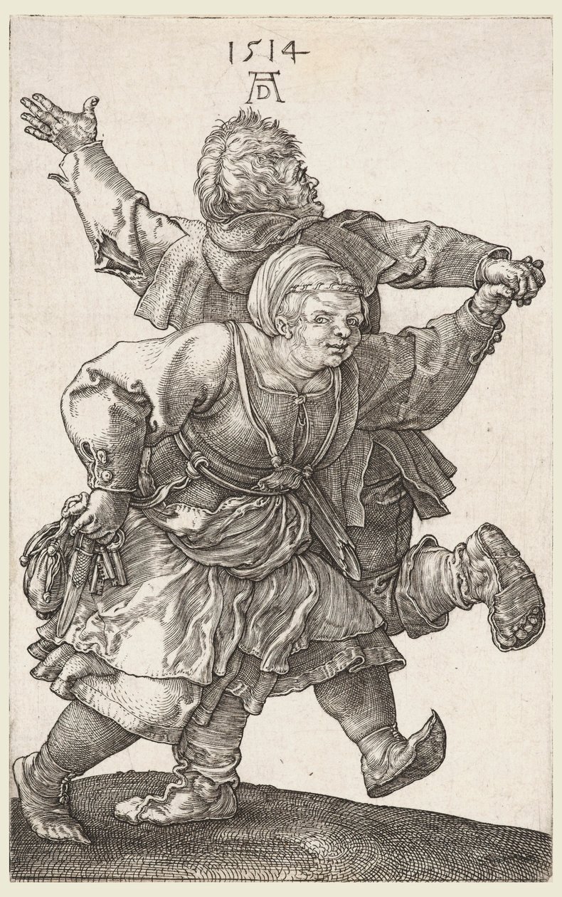 Les paysans dansants - Albrecht Dürer