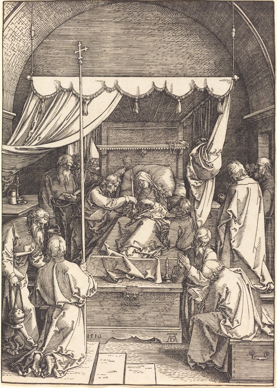 La Mort de la Vierge - Albrecht Dürer