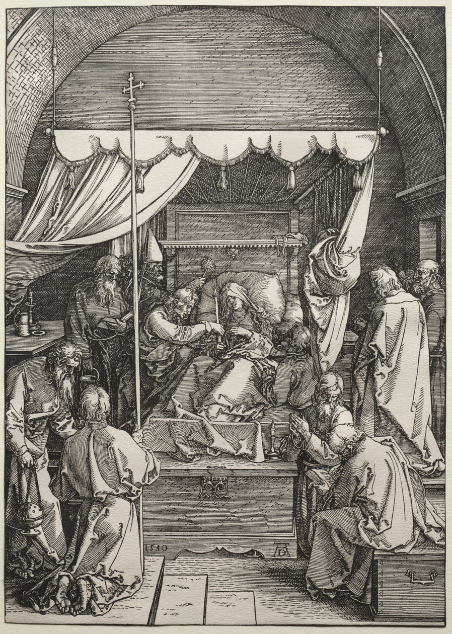 La Mort de la Vierge, 1510 - Albrecht Dürer