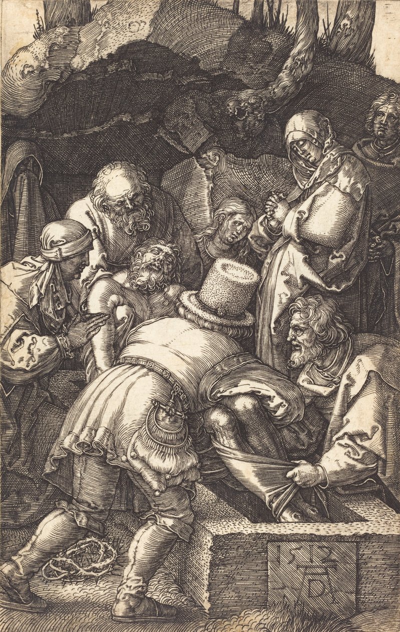 La Mise au tombeau, 1512 - Albrecht Dürer