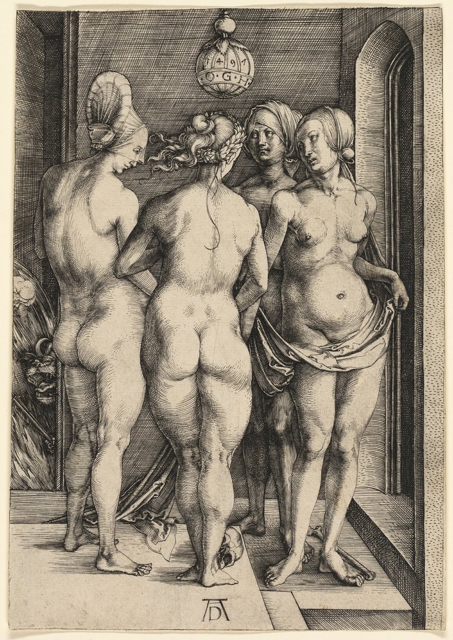 Les quatre femmes nues - Albrecht Dürer