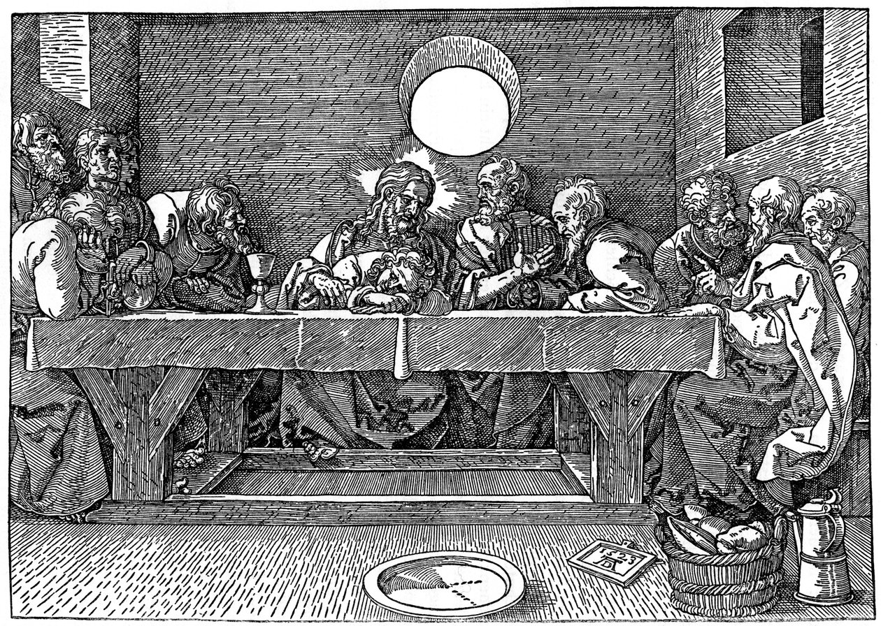 La Cène, 1523, 1936 - Albrecht Dürer
