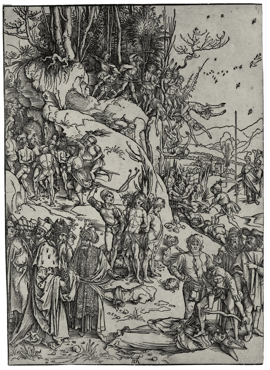 Le Martyre des dix mille, 1497 - Albrecht Dürer