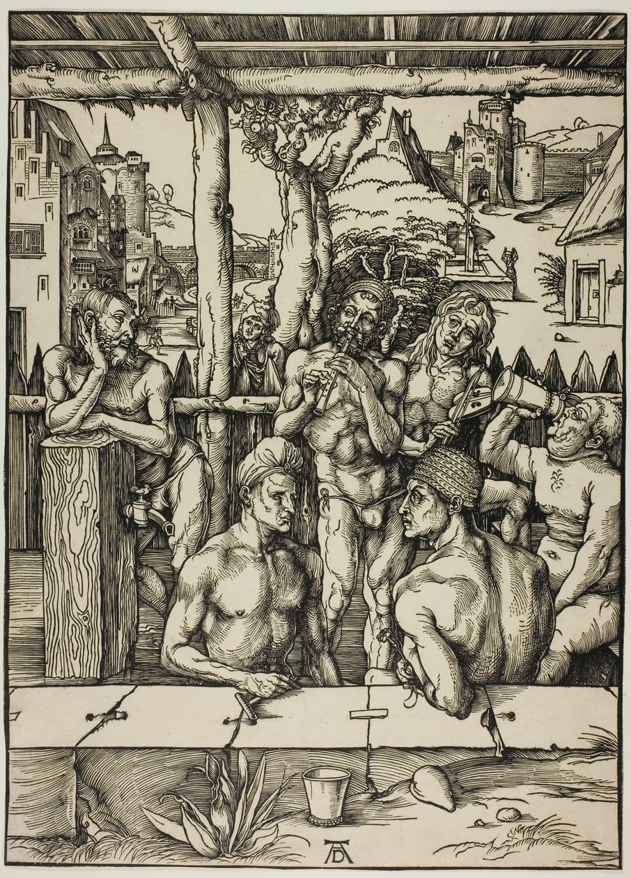 Le bain des hommes - Albrecht Dürer