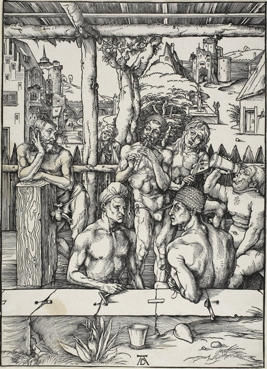 Le bain des hommes - Albrecht Dürer