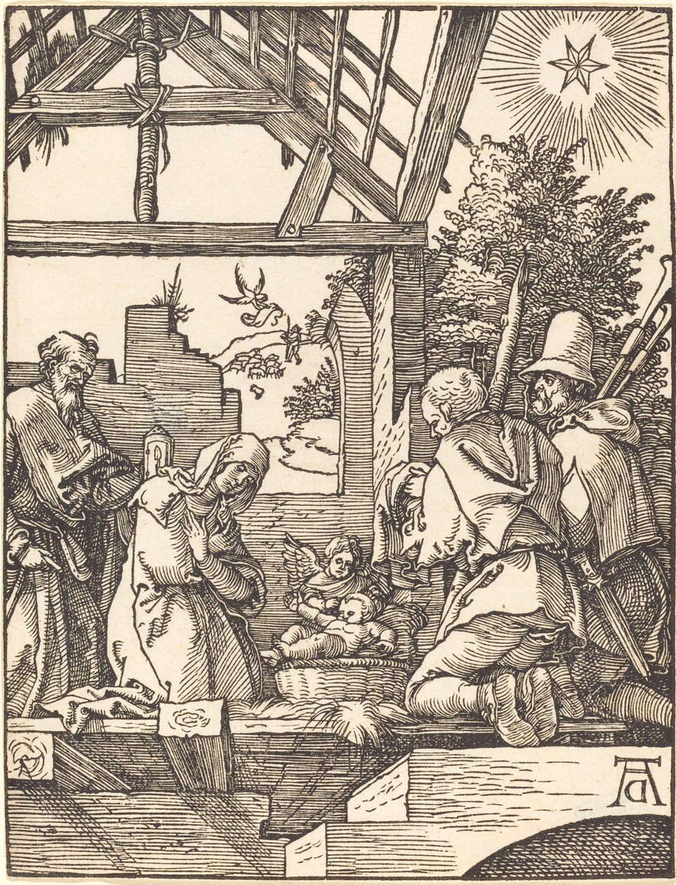 La Nativité - Albrecht Dürer