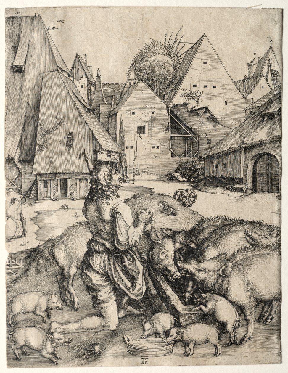 Le Fils prodigue - Albrecht Dürer