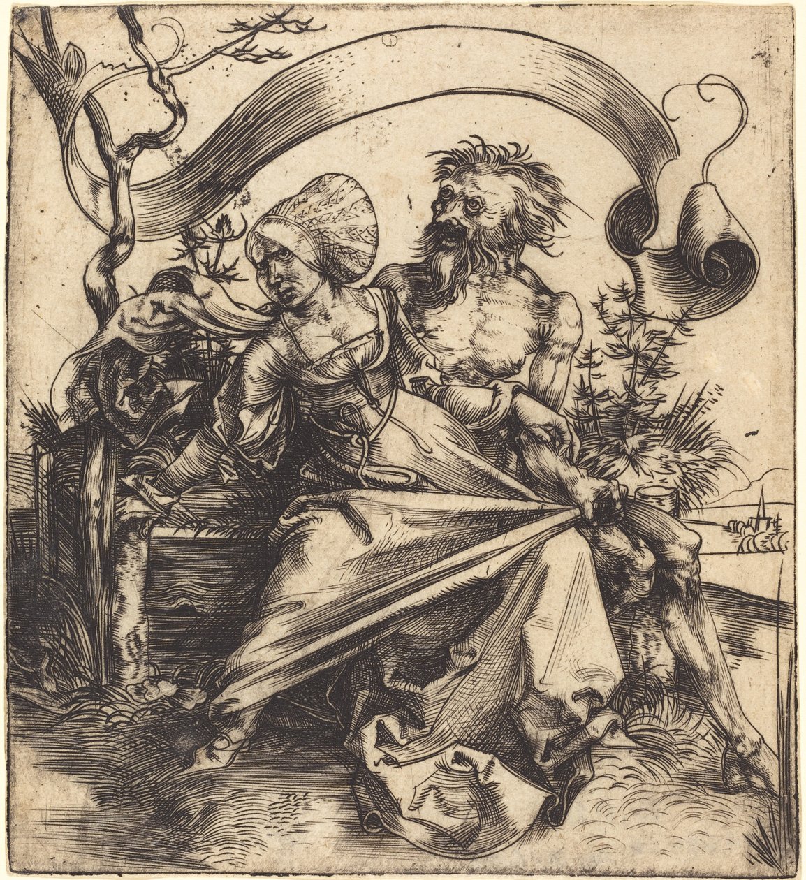 Le ravisseur - Albrecht Dürer