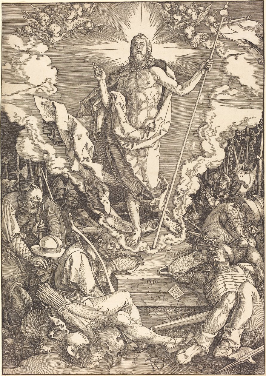 La résurrection - Albrecht Dürer