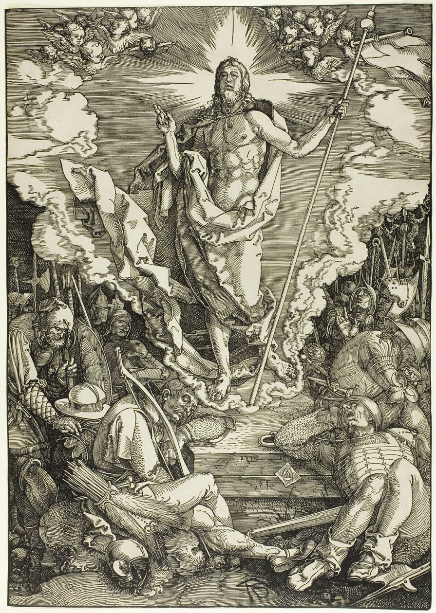 La Résurrection, de La Grande Passion - Albrecht Dürer