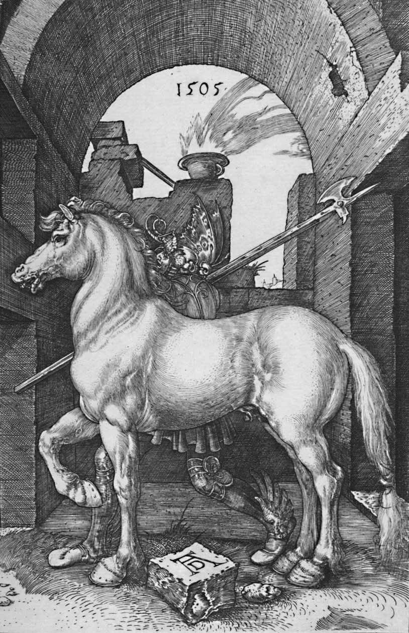 Le Petit Cheval, 1505, 1906 - Albrecht Dürer