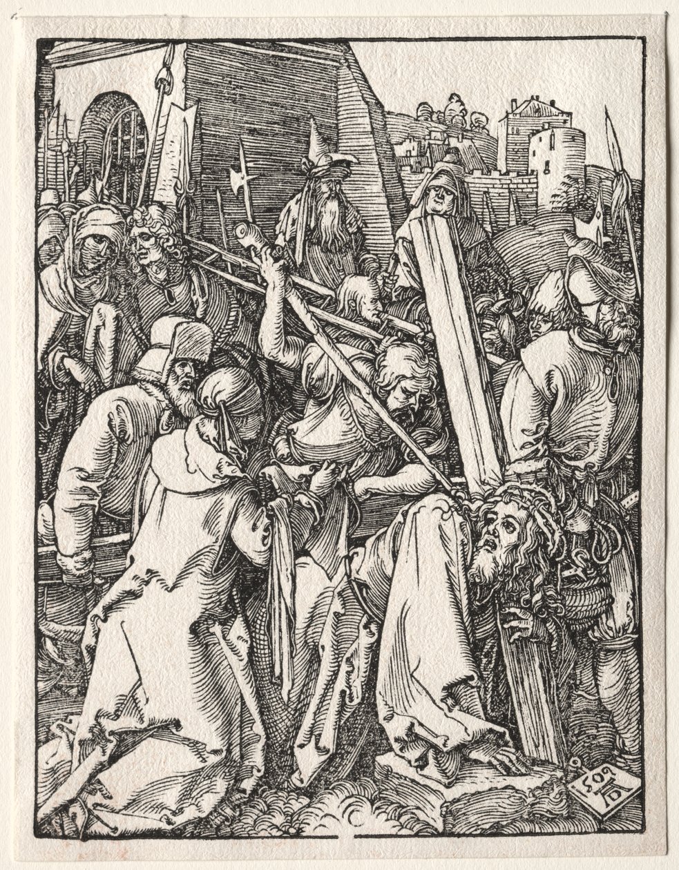 La Petite Passion : Christ portant la croix - Albrecht Dürer