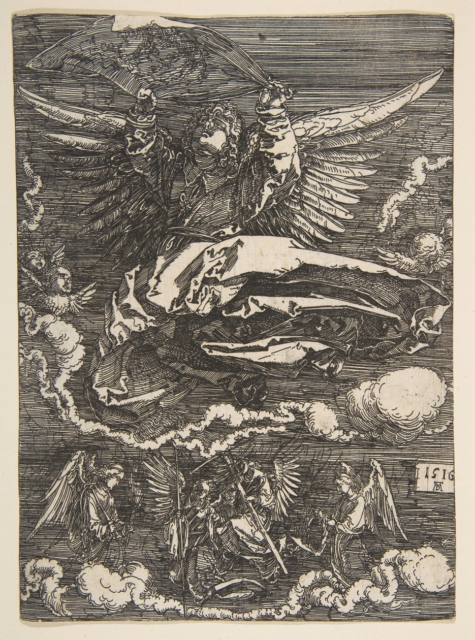 Le Suaire tenu par un ange - Albrecht Dürer