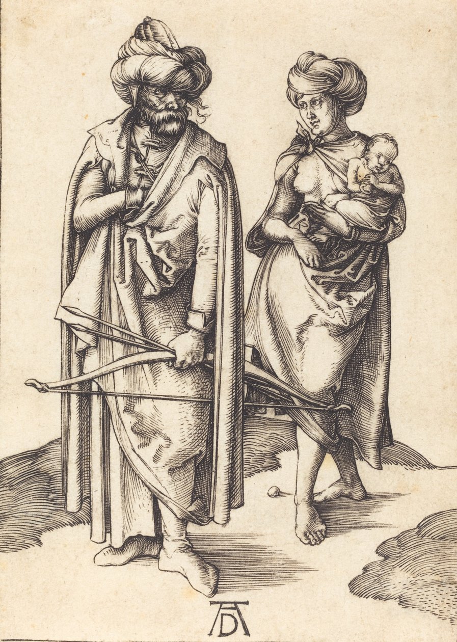 La Famille turque - Albrecht Dürer