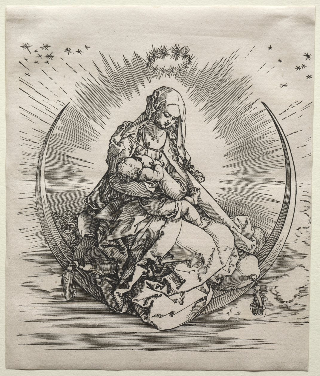 La Vierge sur un croissant, c. 1510-1511 - Albrecht Dürer