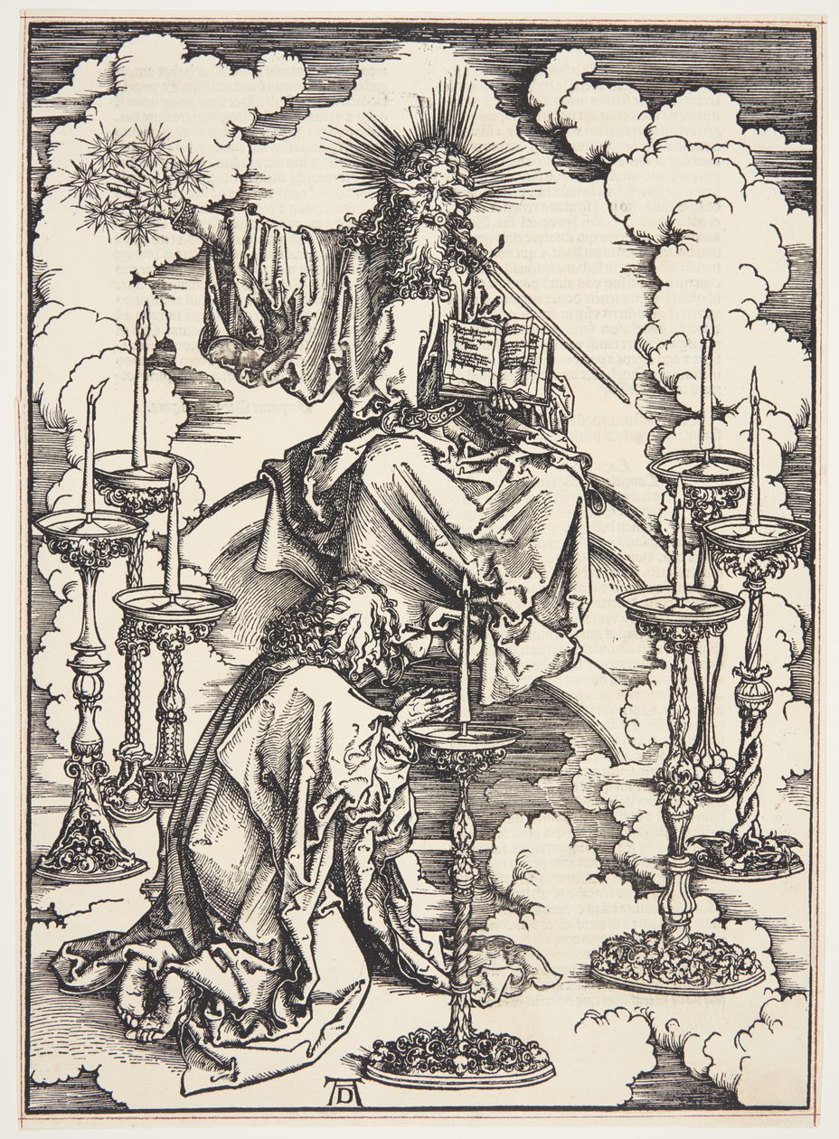 La Vision des sept chandeliers - Albrecht Dürer