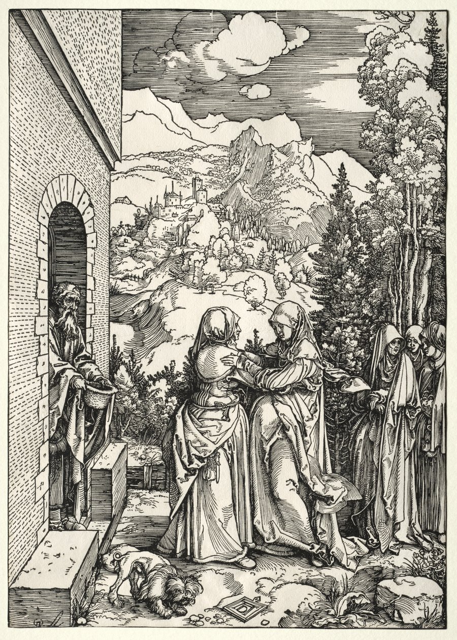La Visitation - Albrecht Dürer