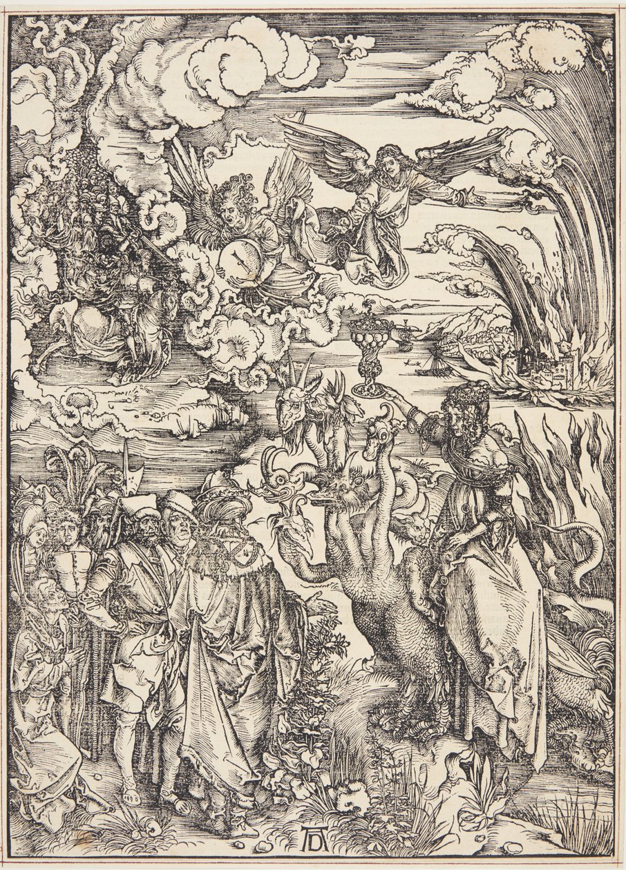 La Grande Prostituée de Babylone - Albrecht Dürer