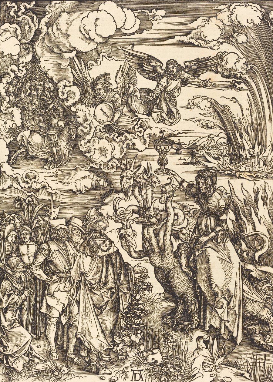 La Prostituée de Babylone, 1498 - Albrecht Dürer
